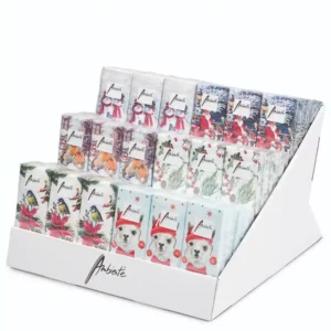 Taschentuchpackungen mit Winterlichem Themes von Ambiente
